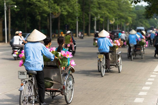 14 days Vietnam bicycling tour - Day 2 Hanoi by bike: mausoleum zones to pagoda calm
