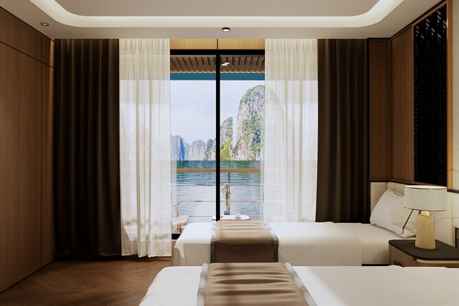 2 Day 1 Night Luxury Azura Cruise through Halong & Lan Ha Bay - The ship experience: suites, AC, and quiet comfort