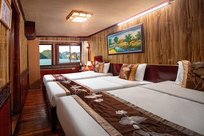 2-day Ha Long Bay Cruise included Transfer, Kayking and Swimming - Day 2: Sung Sot Cave and the Morning Stretch You’ll Remember
