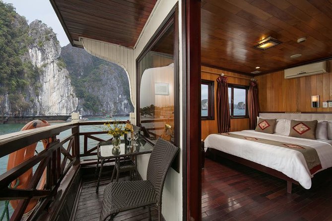 2-Day Halong Bay Overnight Cruise from Hanoi - Tuan Chau Island and Ti Top: where the cruise starts feeling like a vacation