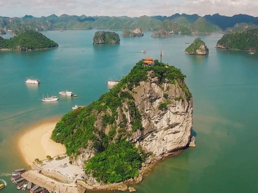 2-Day: Hanoi - Ninh Binh - Halong Bay Luxury Cruise - Sunset Party on the Boat: Red Wine, Fruit, and a Softer Ending