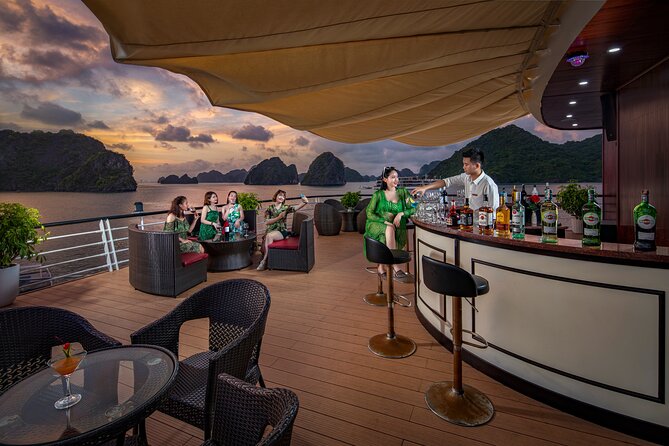 2-Day Luxury Halong Bay Aspira Cruise from Hanoi - Food on board: four gourmet meals plus real variety