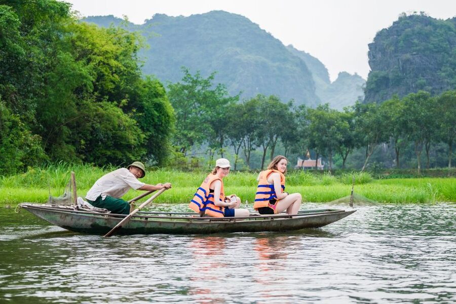 2 Day Ninh Binh: Hoa Lu/Bai Dinh- Trang An/Tam Coc- Mua Cave - Tam Coc overnight with pool views: downtime that makes the next day easier