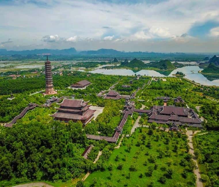 2-Day Ninh Binh Tour with Accommodation & Meals, Small Group - Day 2: Bai Dinh Pagoda by Electric Car and Trang An Caves by Boat
