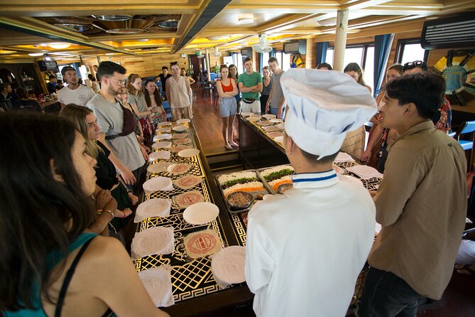 2 day Oasis Bay Cruise to Halong Bay from Hanoi - Tuan Chau Island lunch and check-in: the easy first hour