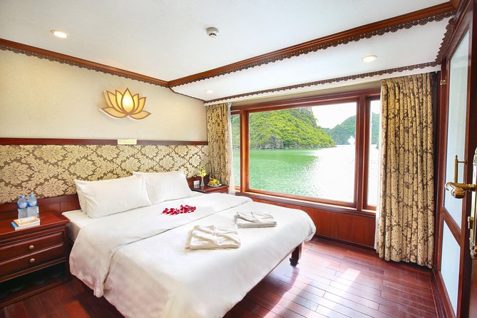 2-Day Oriental Sails Junk Cruise of Halong Bay - Sunset, cooking class, and evening choices onboard