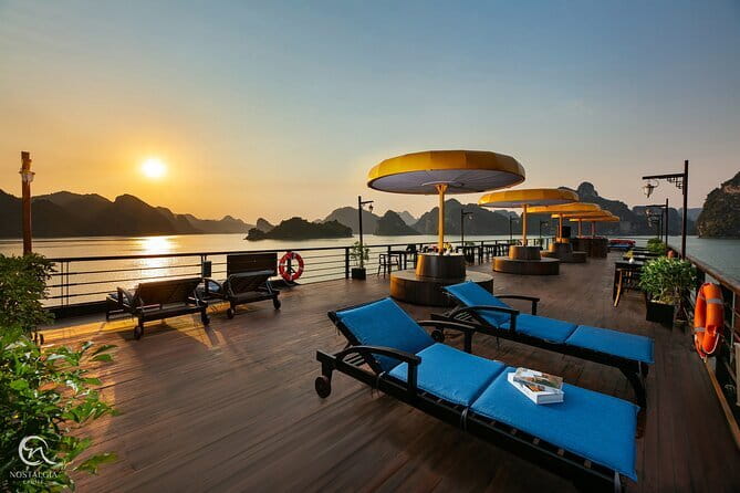 2 Days, 1 Night in Lan Ha Bay with Icon Cruise from Hanoi - Evening on Board: Cooking, Happy Hour, Fusion Dinner, Tea Ceremony