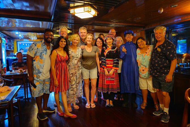 2 days - 1 night with Hera Cruise - Back toward Hanoi: Ba Hang fishing village, Dog Islet, cooking class