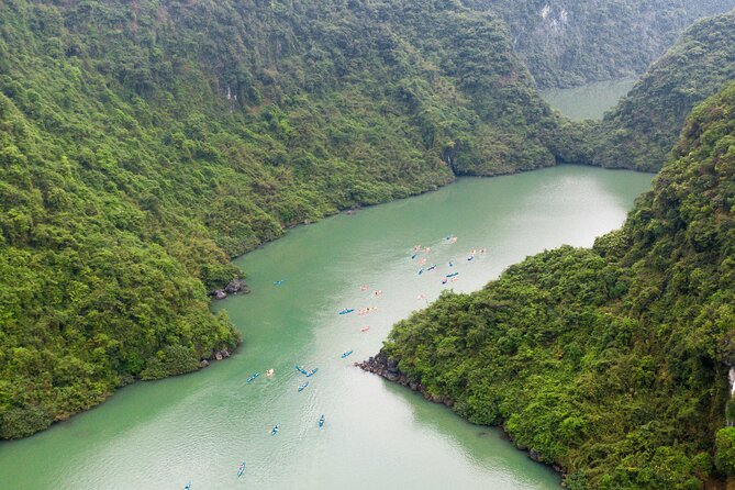 2 Days Cruise Tour in Halong Bay from Hanoi - Your first night on the Oasis Bay Cruise: sundeck, outdoor jacuzzi, and onboard fun