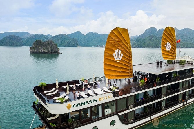 2Days-1Night Halong Bay Luxury Genesis Regal Cruises - Day 2: early starts, brunch, and the second floating-house stop