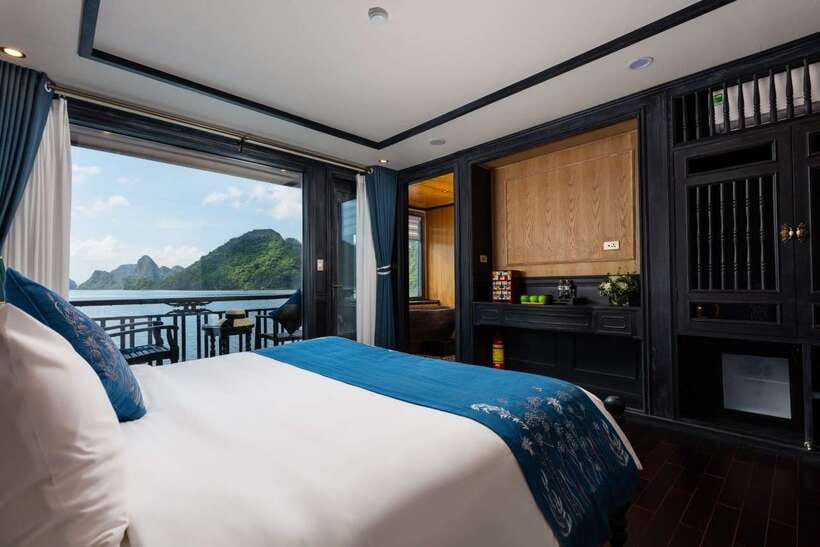 3 Day - Hanoi City Tour - Lan Ha Bay 5 Star Cruise & Balcony - Day 2 from Hanoi to Lan Ha Bay: limousine, speedboat, and first cruise check-in