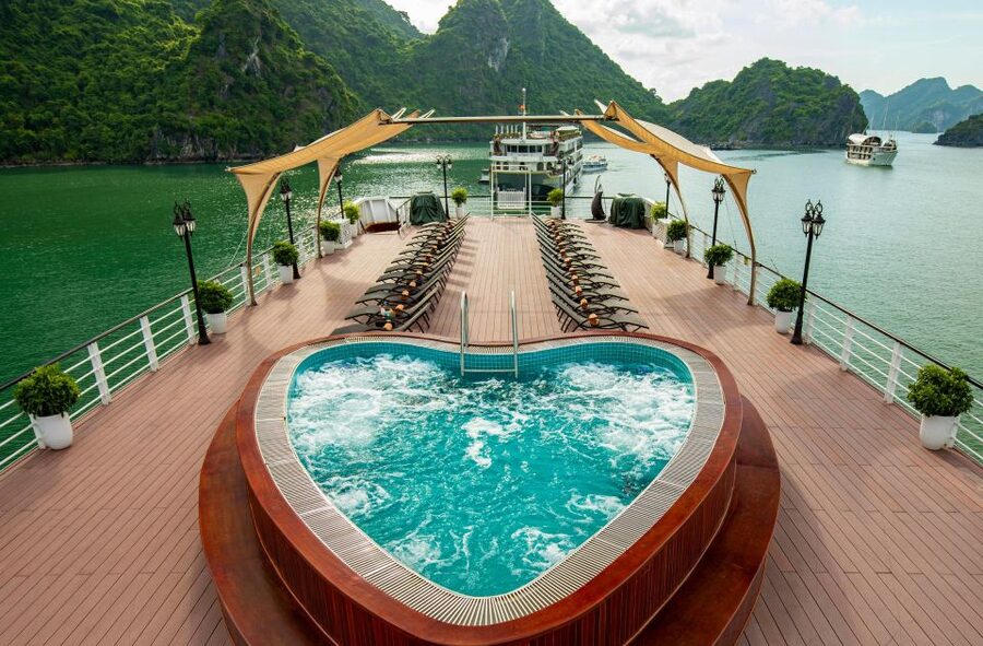 3-Day Lan Ha Bay & Viet Hai 5★ Cruise + Free Hanoi Pickup - Day 3: Sundeck Time, One Last Look at the Bay, and Tender Back to Harbor