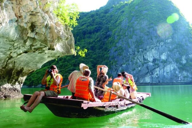 3-Day Ninh Binh trip Halong-LanHa Bay Cruise 5 Star with balcony - Lan Ha Bay kayaking, swimming, and squid fishing (the real payoff)
