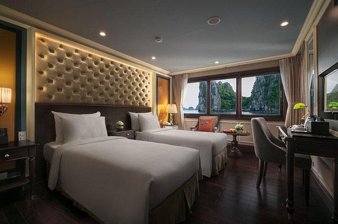 3 days - 2 nights in Bai Tu Long Bay at 5 stars cruise - private balcony cabins - Private balcony on a 5-star cruise: what you’re really paying for