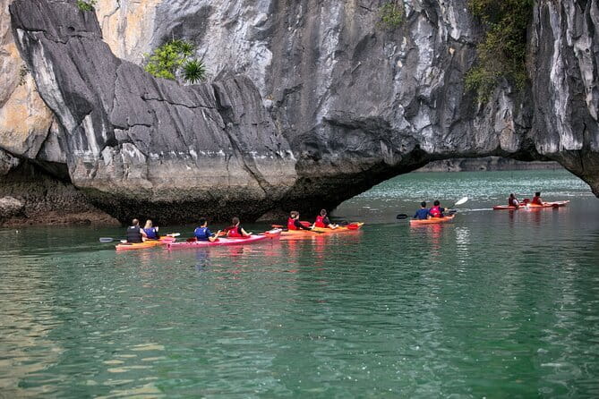 3Day Kayak & Trek to Ha Long Bay and Tamcoc (the 2nd day private) - Day 1: Hanoi pickup, the drive, then Lan Ha kayaking and swimming