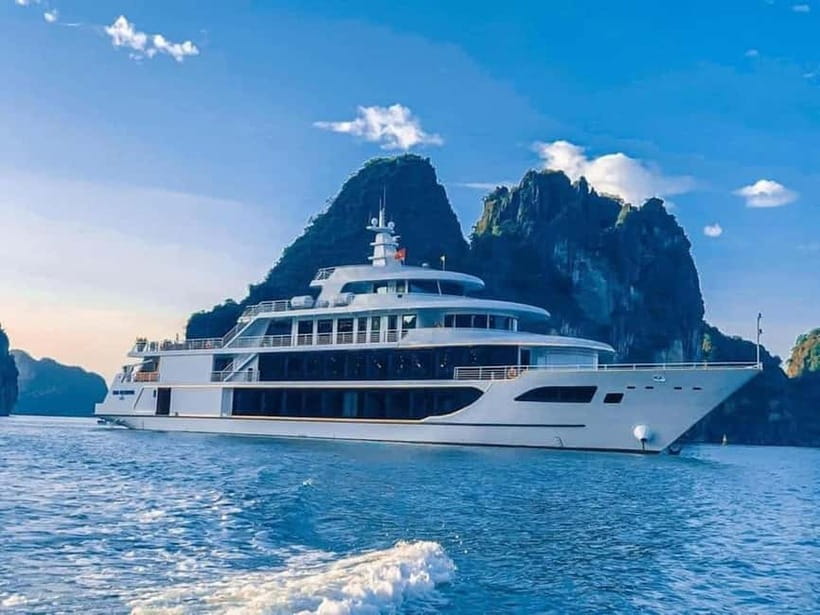 7 hours to discover HaLong Bay on Luxury Day Cruise - Sea Octopus Ship Comfort: Rooms, Deck Space, and the Safety Setup