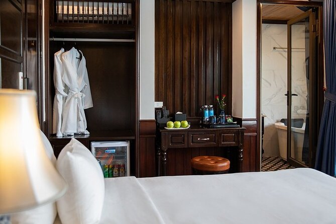 All-Inclusive 2 Day/1 Night Halong Luxury Cruise, Meals, Cave, Kayaking,Swimming - Luxury cabin feel without the big ship mess