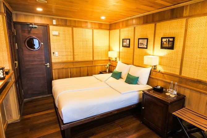 All inclusive Bhaya 2-Day Halong Bay Tour - Day 1 in Halong Bay: Trinh Nu Cave, Cooking Class Dinner, and Squid Fishing