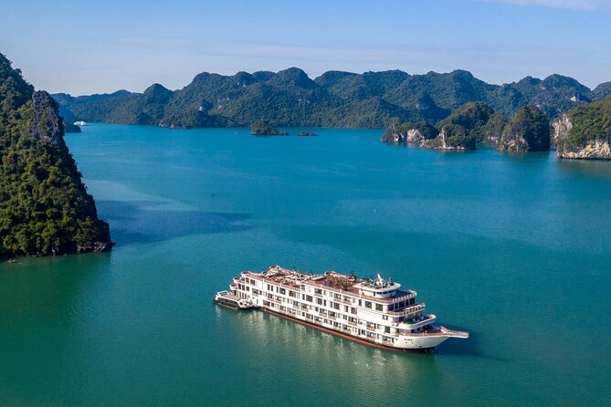 Ambassador Cruise Halong Bay–2 Days 1 Night with Private Balcony - Day 1: port check-in, welcome briefing, and a panoramic lunch