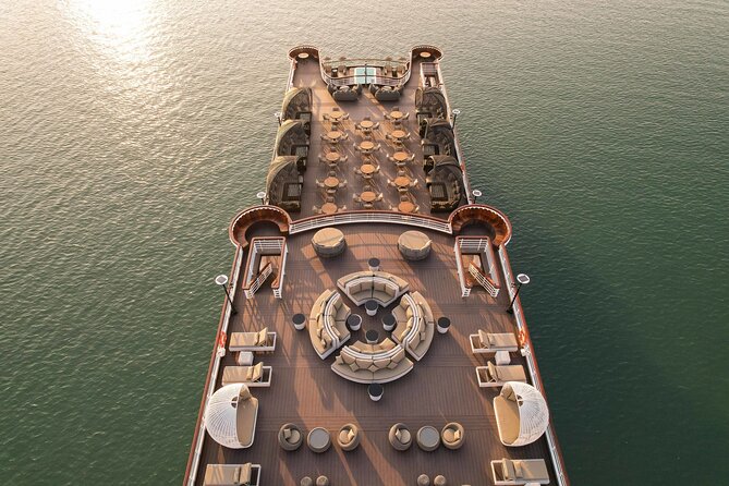 Ambassador Cruise The Largest Day Cruise in Halong Bay - Lunch onboard: where the food is part of the experience
