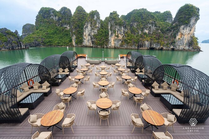 Ambassador Cruise The Largest Day Cruise in Halong Bay - Sung Sot Cave: what to expect when you step inside