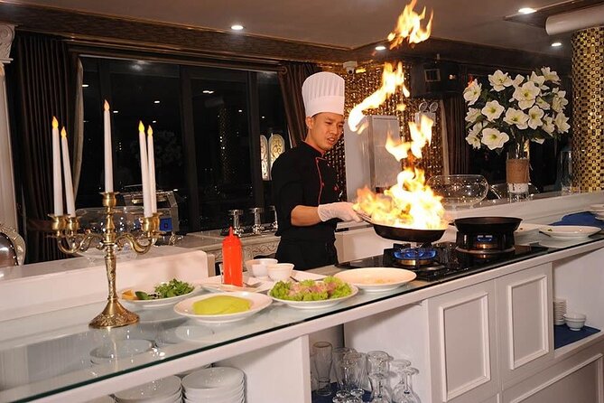 Aquamarine Cruise 2D1N Dcar from Hanoi - Food and cabins on Aquamarine: where this cruise feels luxury, and where it can feel dated