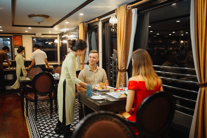 Athena Royal Cruise - Luxury Halong Bay Overnight Cruise 2D1N Tour - Cabin comfort: suite with balcony is the real upgrade