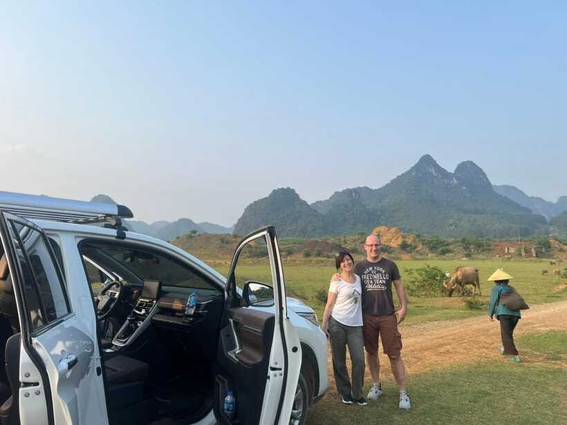 Ban Gioc Waterfall - God Eyes Mountain 1 Day By Car - Angel Mountain (God Eyes Mountain) at sunset: the dramatic finish