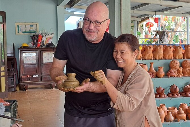 Bat Trang Ceramic Village Half-day Vespa Tour from Hanoi - Bat Trang Ceramic Village: making your own cup, bowl, or plate