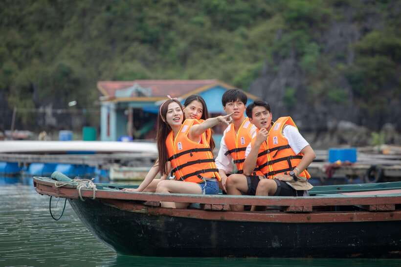BEST Day Cruise Discover Untouched Beauty of Bai Tu Long Bay - Your Floating Base: The Indochine-Style Boat and Small-Group Pace