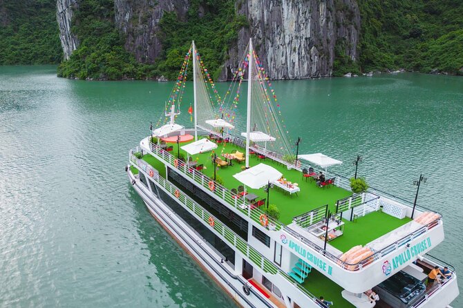 Best Halong Bay Tour One Day On Luxury Cruise 6 Hours Cruising - From Hanoi Morning Pickup to Tuan Chau Start Line