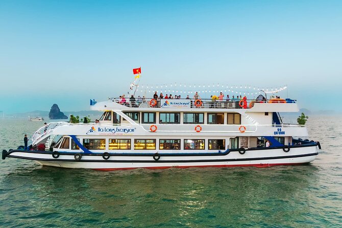 Best Halong Bay Tour One Day On Luxury Cruise 6 Hours Cruising - Swimming Time in the Ambiance Area (When the Day Turns Fun)