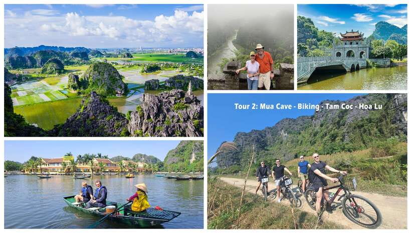Best Ninh Binh Tour 1-Day, Small Group - Multiple Options - Tam Coc rice fields: biking, a family visit, and a slow boat on the Ngo Dong