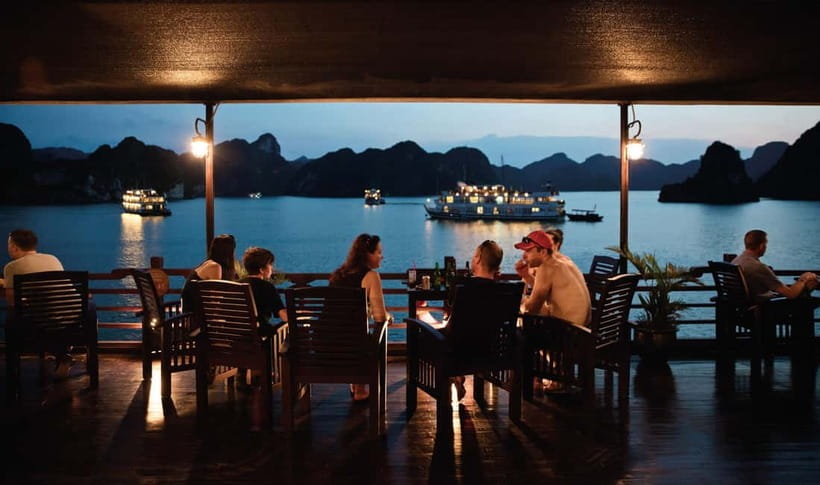 BestSeller - 2 Day 5-Star Overnight Cruise of Highest Safety - Day 1: Hanoi pickup to Tuan Chau harbor and your first bay swim