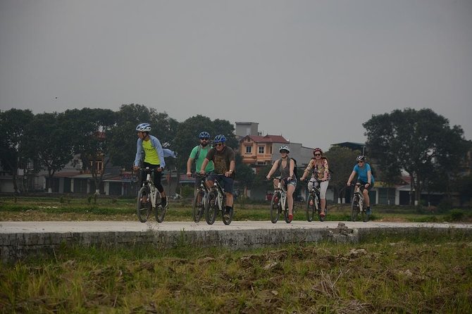 Bicycle Tours Hanoi: Full Day Bicycle Tours City & Countryside - Duờng Tàu and the Reunification train track: watching the train corridor