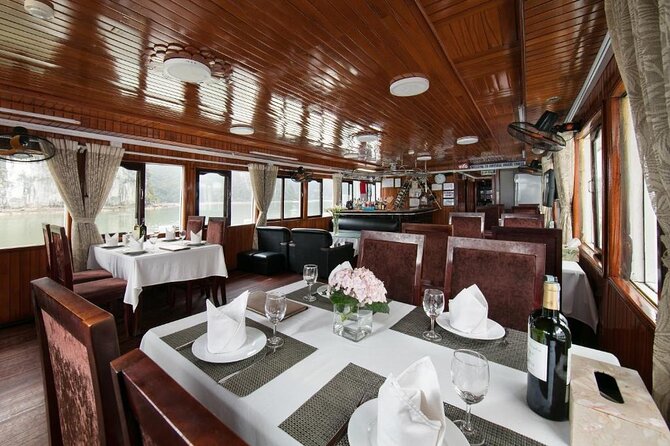 BOUTIQUE CRUISES Halong Bay 2 Days,1 Night Tour: Swimming,Caving, and Kayaking - Cabins and Meals: What Comfort Feels Like on a 1-Night Cruise