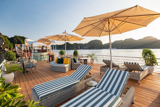 Cat Ba Island & Lan Ha Bay Luxury Cruise Day Trip with Lunch - Lunch on the boat: what’s included and how to handle vegetarian requests