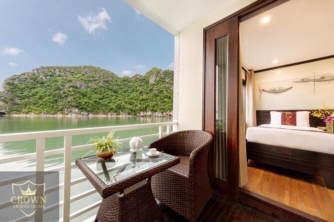 Crown Legend Cruise Ha Long 2 Days 1 Night - Sung Sot Cave: the big cave moment that anchors the trip