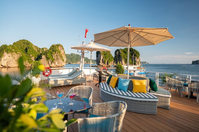 Day Tour Serenity Cruise at Lan Ha Bay from Hanoi, Hai Phong - Cat Ba Pearl Island and the scenic road between sea and mountains