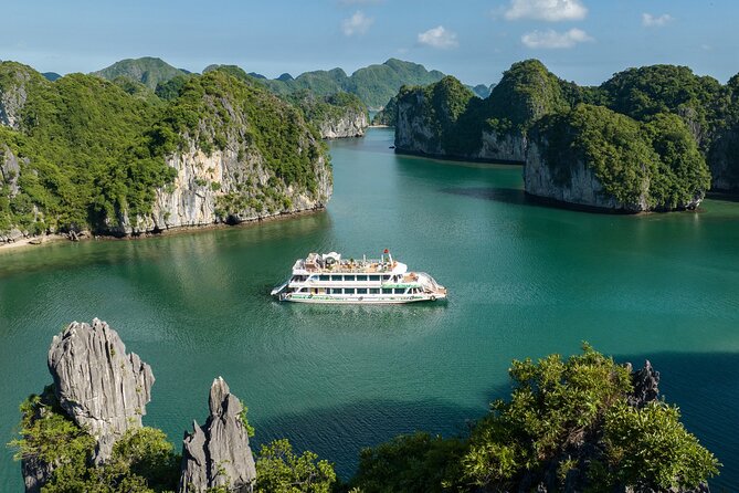 Day Tour Serenity Cruise at Lan Ha Bay from Hanoi, Hai Phong - Cai Beo Fishing Village: floating houses and a slow pass