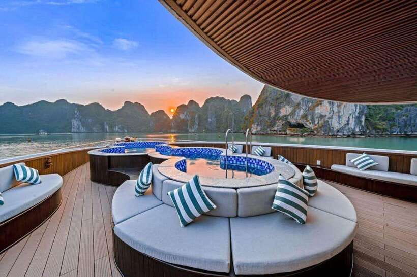 Discover Halong Symphony The Most Stunning Cruise In The Bay - Luon Cave by Rowboat or Kayak: The Quiet Part of the Day