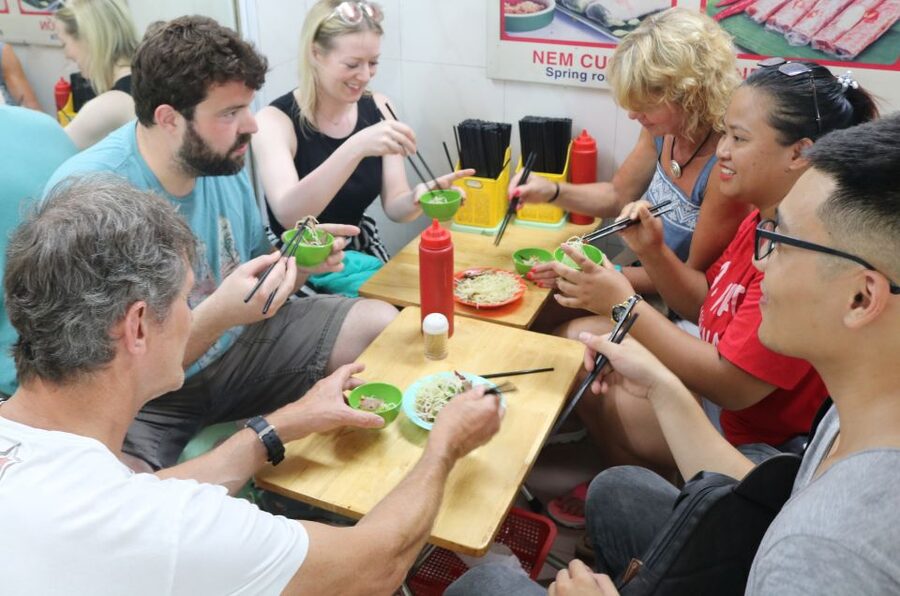Discover Hanoi's Street Food by Night & Mini Class Coffee - Stop-by-Stop: What Each Dish Is Teaching You
