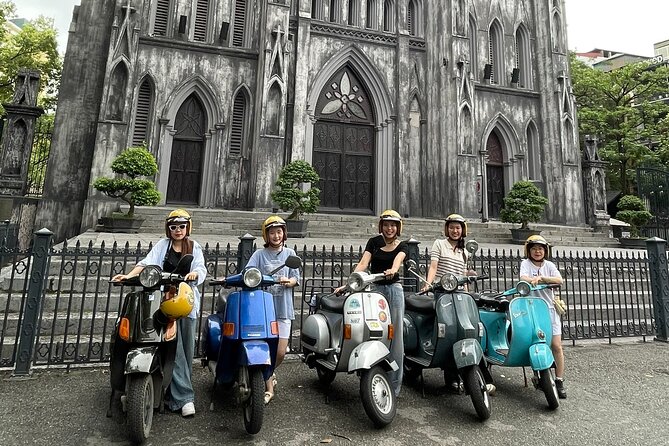 Discovery Inside Ha Noi City Tour By Vespa - Old Quarter food time: bun cha and egg coffee without the scavenger hunt