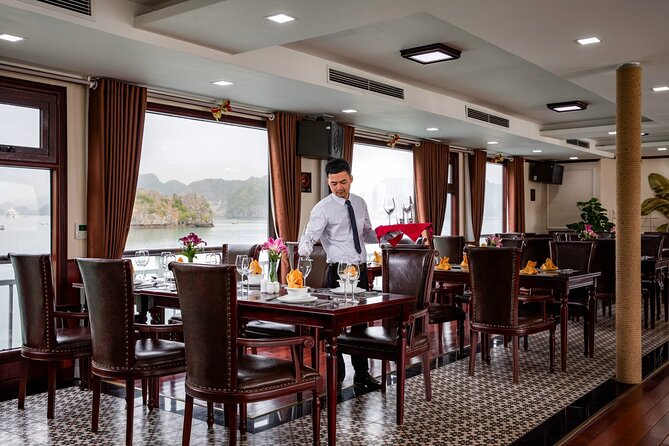 Dora Cruise - Luxury 5 Star Cruise in Halong Bay & Lan Ha Bay (2D1N) - Meals and included extras that make the cruise feel complete