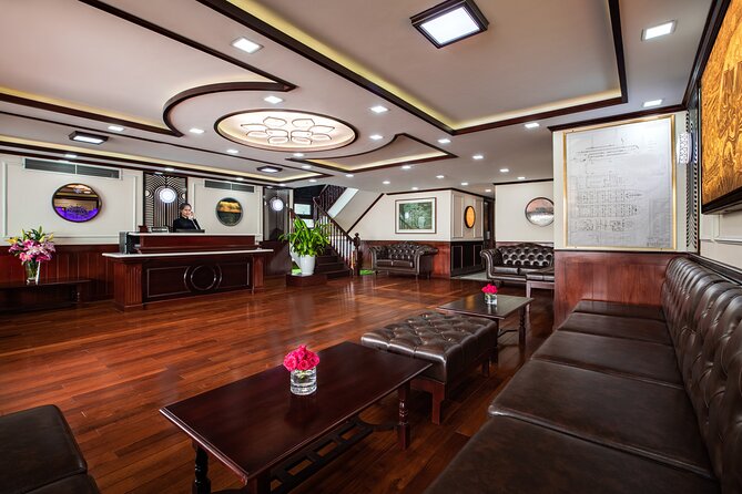 Dora Cruise - Luxury 5 Star Cruise in Halong Bay & Lan Ha Bay (2D1N) - From Hanoi Old Quarter to Dock 35 and boarding