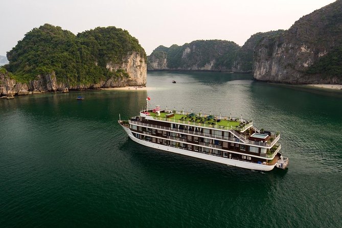 Doris Cruise 5 star cruise 2 days visiting Halong Bay Lan Ha Bay private balcony - Cooking class and onboard activities: fun that doesn’t feel like filler