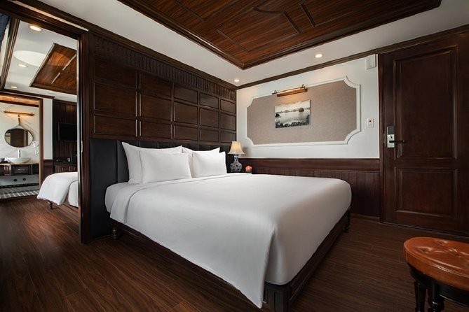 Doris Cruise 5 star cruise 3 days visiting Halong - Lan Ha Bay - Day 3: Dark & Bright Cave Morning Views and the Easy Return to Hanoi