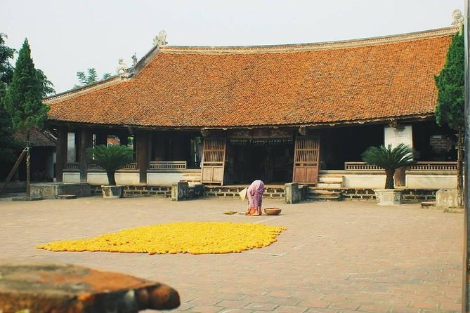 Duong Lam Ancient Village full day tour from Hanoi & experiencing local life - UNESCO conservation heritage sites: gates, communal houses, and time-worn details