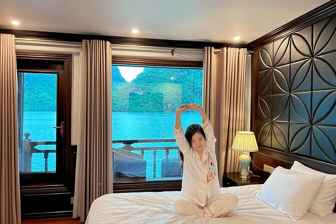 Erina Cruise Lan Ha Bay Halong Bay 3 days 2 nights depart from Hanoi Old Quarter - Cabins, A/C, and the meaning of 5-star on the water
