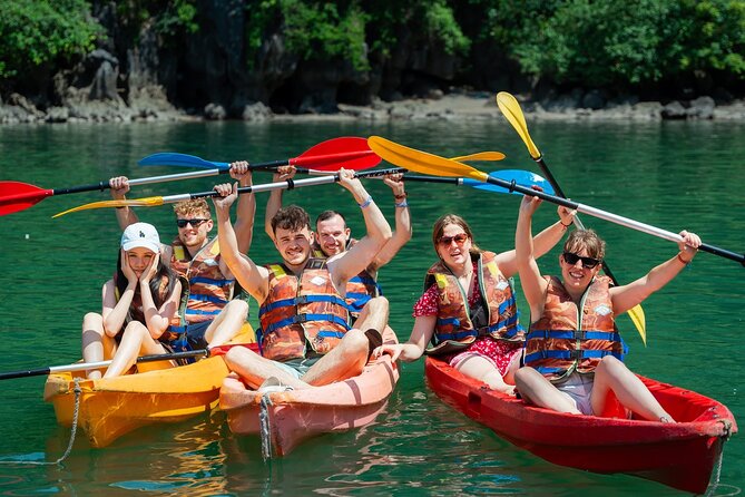 Excellent Halong Bay Day Cruise All Inclusive From Hanoi - Boarding at Tuan Chau: Safety Briefing and the On-Board Pace